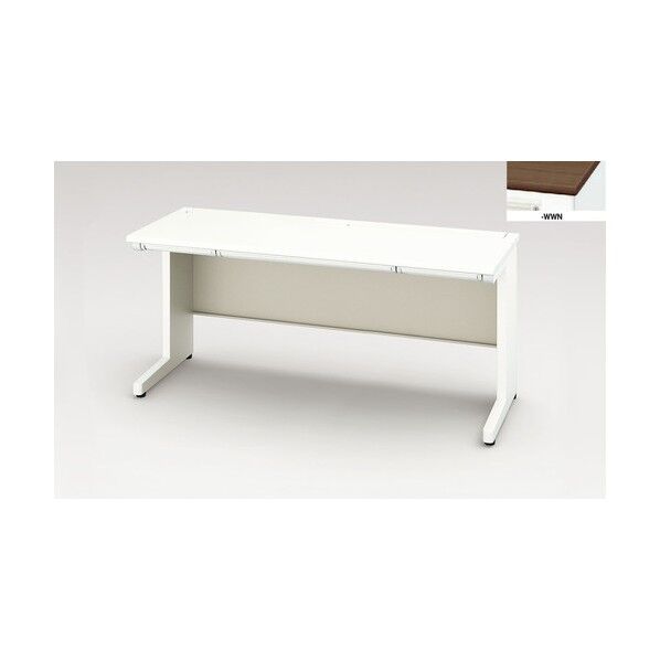 平デスク XEHH166F-WWN 1点