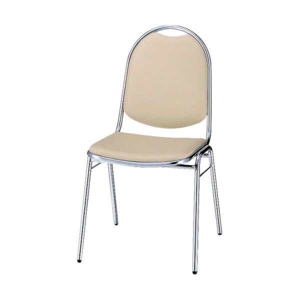 会議用チェアー(4本脚) E117-BG 1点