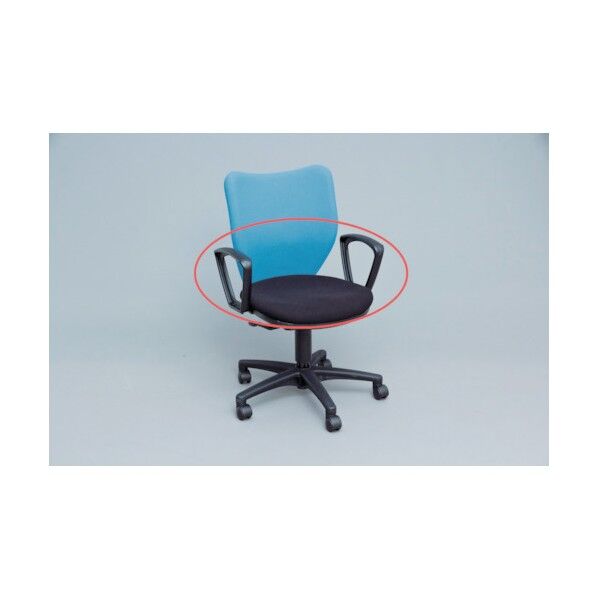 オフィスチェア専用肘 ブラック BIT-BX-A 1