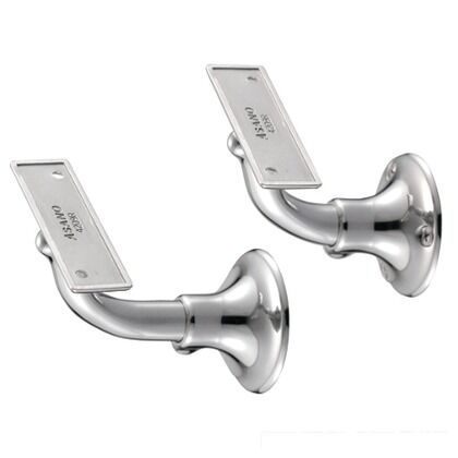 V600 自在L型ブラケット 平受タイプ(鏡面･アンカー)