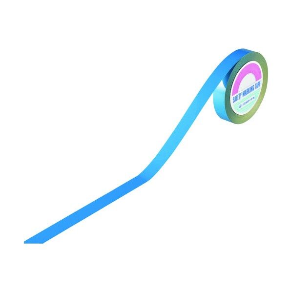 ガードテープ(ラインテープ)GTH‐252BL 再はく離タイプ 青 25mm×20m 149025 1個