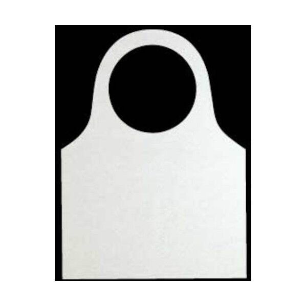 かんたんエプロン L 無地 200749 1点