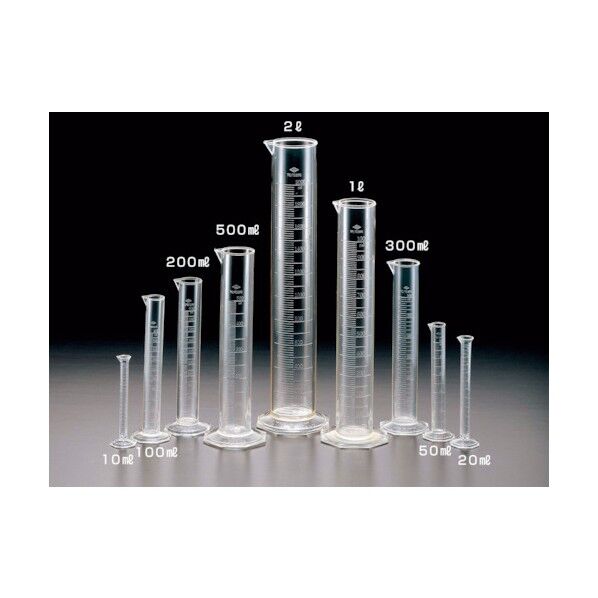 サンプラ TPXメスシリンダー 50ml 01013 1点
