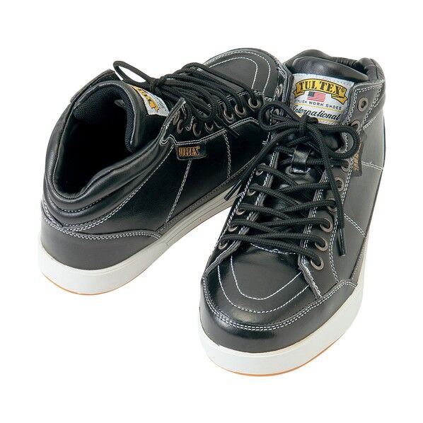 セーフティシューズミドルカット ブラック 24.0 AZ51633-010-24.0 1点