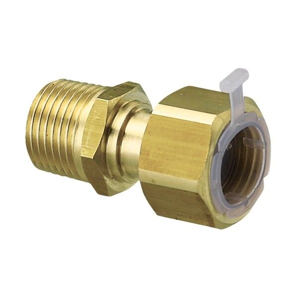 ナット付アダプター(青銅) メッキ付