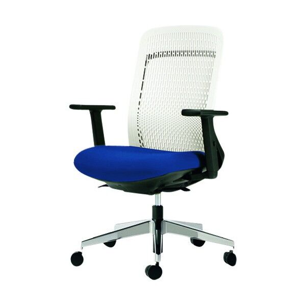 ※法人専用品※プラス 41562)事務イス Try KD-TR53SEL BL 1点