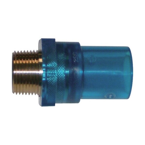 HI継手 透明ブルー インサートバルブソケット