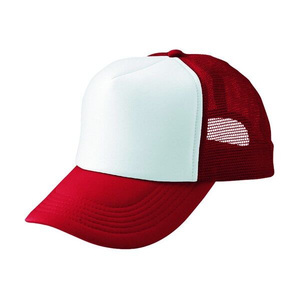 アメリカンメッシュキャップMC30-009レッド×ホワイトF 009レッド×ホワイト F MC30 1