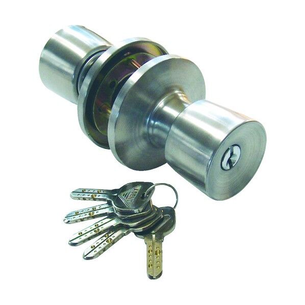 1スピンドル型取替握玉ディンプルシリンダー付GMD-100