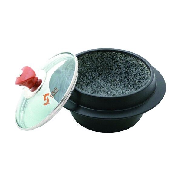 IH アルミ枠付ストーンポット ツバ付 YSIH-0218 QPT2802 1個