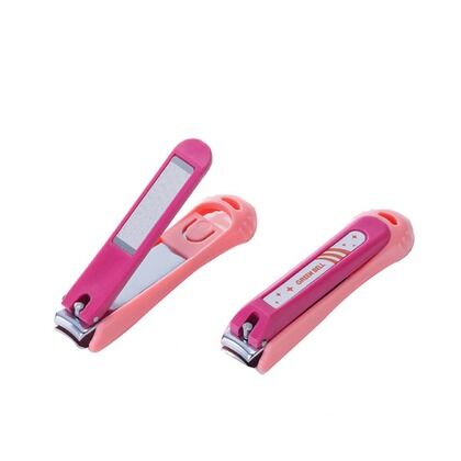 ソフトタッチつめきり S ピンク 全長:75mm NC-120 1点