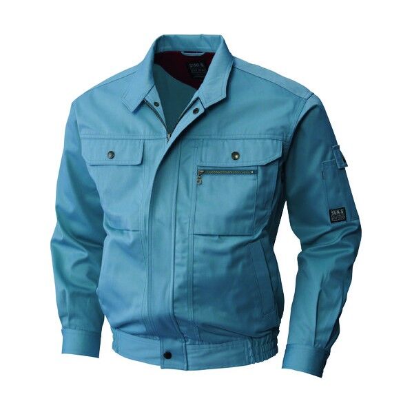 夏 長袖ブルゾン アルペングリーン色 4Lサイズ WA11251R-37-4L 1点