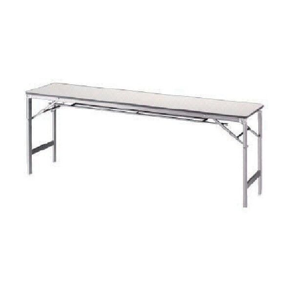 折りたたみテーブル 外寸法:W1800×D600×H700 KHL1860-LGL 1点