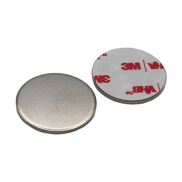 マグネット用取付プレート Φ20 両面テープ付 MPD20 2個