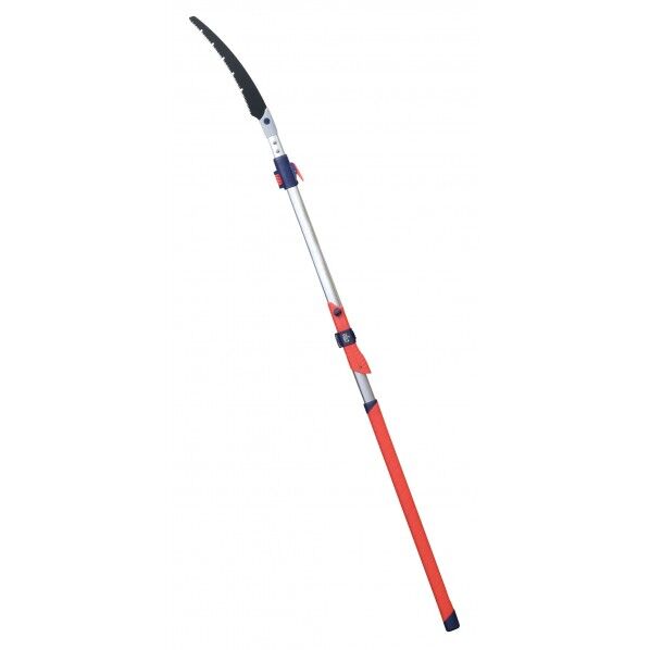 【アウトレット品】 伸縮式高枝鋸 剪定カーブソー 自在目 フッ素 1本