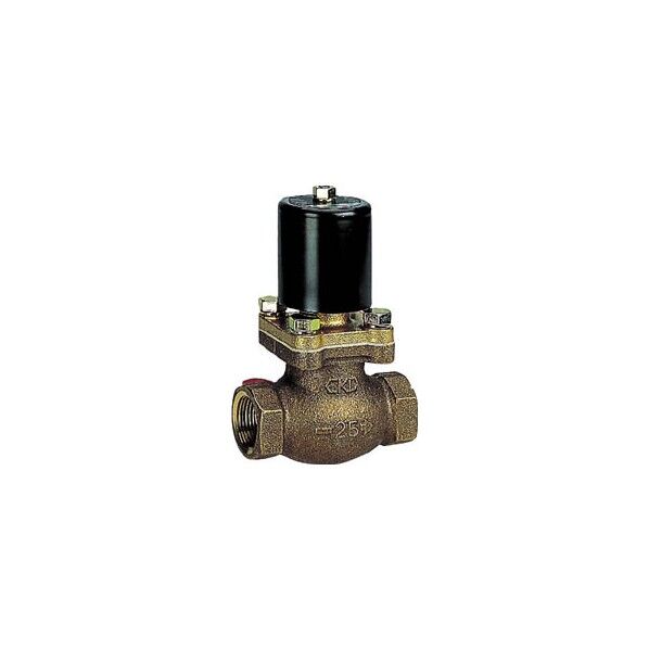 CKD パイロットキック式2ポート弁(蒸気用) PKS-04-27-AC100V 1PC
