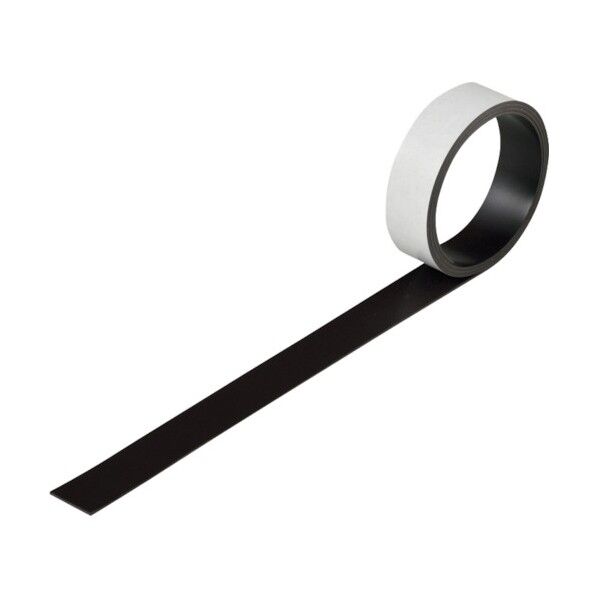粘着マグネット(強磁力タイプ)マグネ20T 裏テープ付 20mm×1m×1.2mm 312120 1個