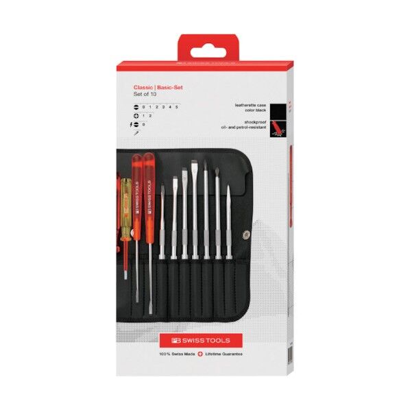 差替式ドライバーセット 10本組 BOX 215.CBB/2 1セット