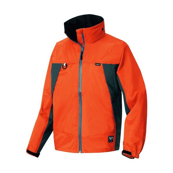 全天候型ジャケット 063オレンジ×チャコール 5L 56301 1