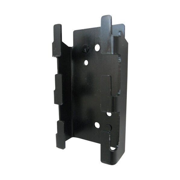 安全柵エックスガード用ケーブルトレイ ポストブラケット 黒亜鉛メッキ 7700-014 1点