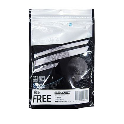 FT-5803機能性冷感ヘルメットインナー グレー フリー 173734 1