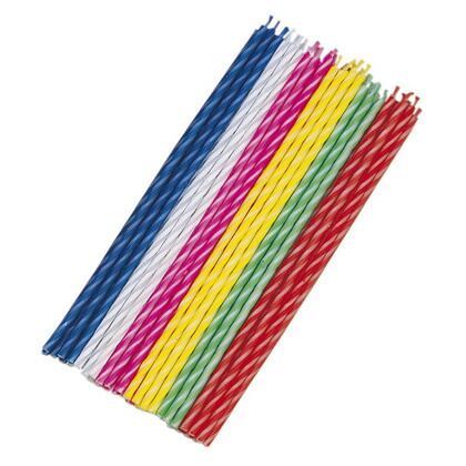 パーティーを盛り上げるスリムキャンドル