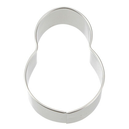 ホームメイドで楽しさひろがる クッキー抜き型 だるま 幅5.5×奥行4×高さ2.6cm DL6394 1