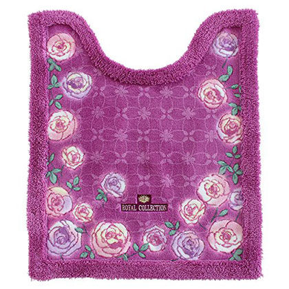 ロイヤルコレクション チェルシー ロングトイレマット ピンク(P) 幅63×奥行75×厚み0.2cm 1