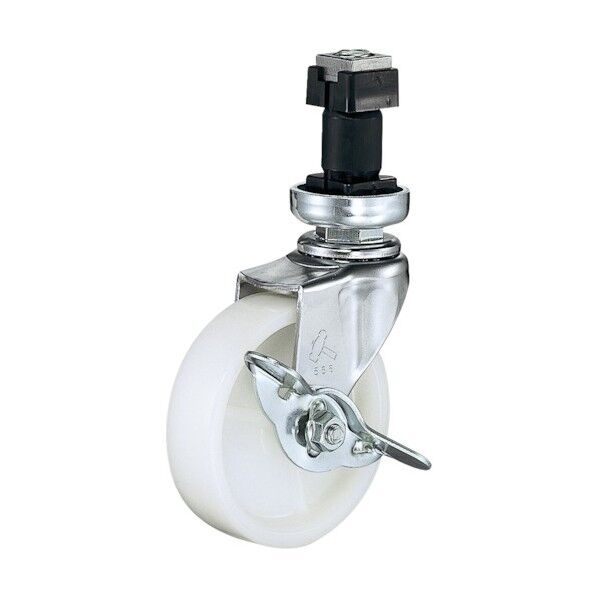 ENシリーズ自在SP付ナイロン車65mm 平戸車 4151ENN75 1個