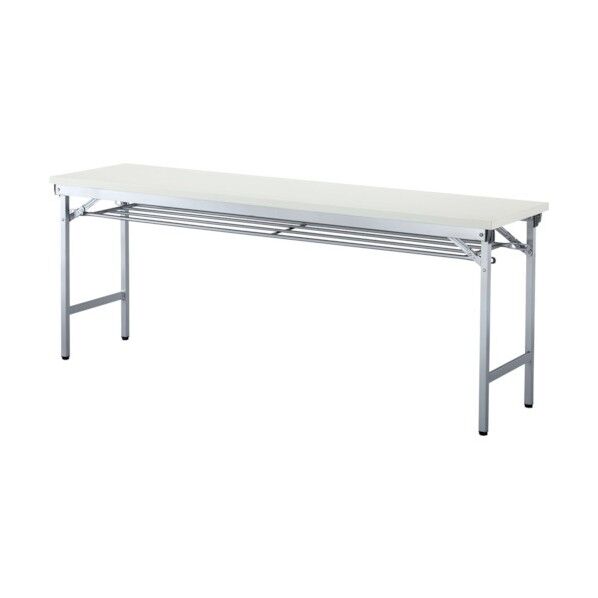 折畳みテーブルOTN棚付き1860Tサイズホワイト OTN-1860T-W 1
