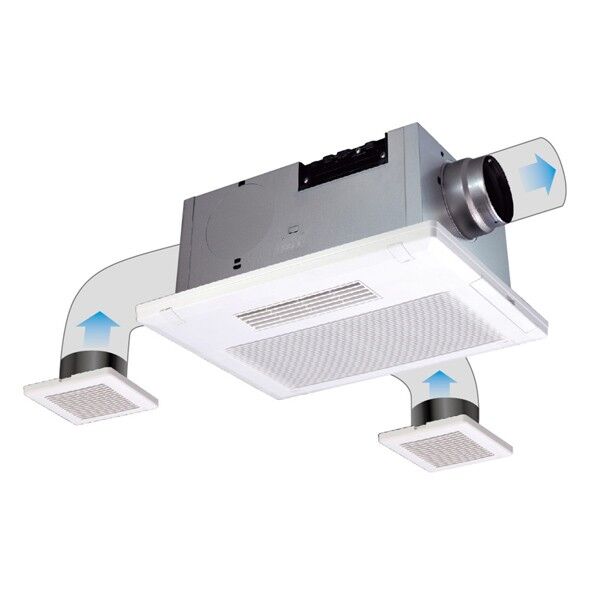 浴室換気乾燥暖房機 (3室換気)浴室.トイレ.脱衣室用