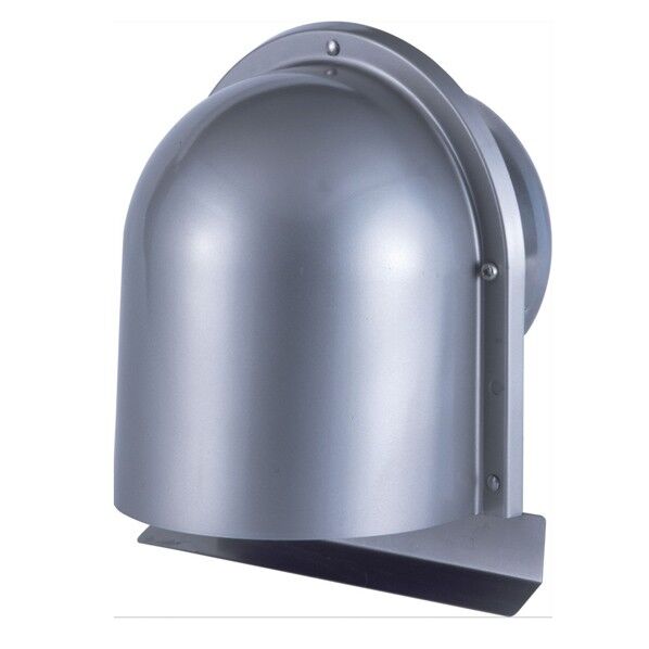 パイプフード 給気.排気兼用【長丸形パイプフード(防虫アミ付)】 防火ダンパー付