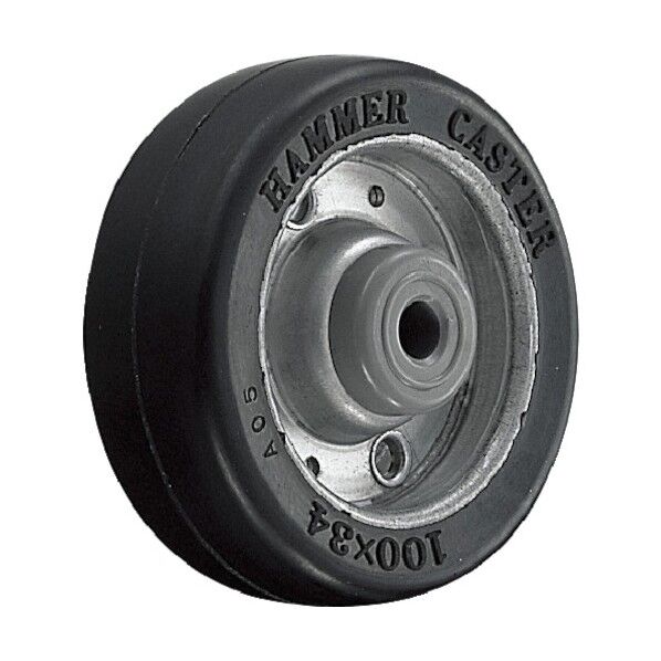 150mm幅広ゴム車輪 平戸車 425SWR150 1個