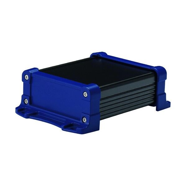 フランジ足付 防水アルミケース ブラック/ネイビー EXWF20-12-19BN 1点