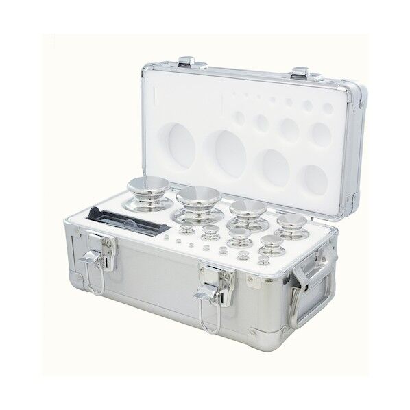 校正用分銅 OIML型組分銅 E2級 5kgセット 31.5 x 17 x 14.5 cm AD1605-5KE2 1個