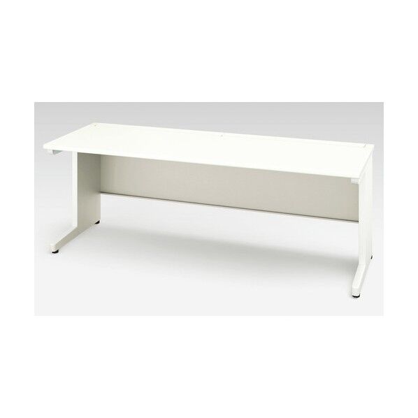平デスク(引出し無し) XEHH207FDN-WH 1点