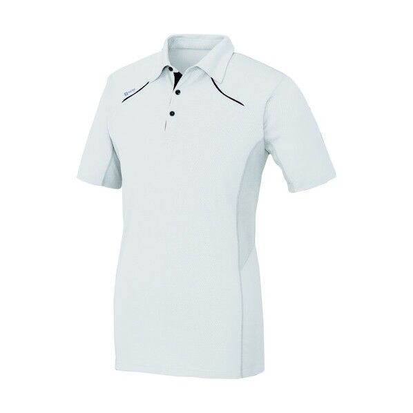 半袖ポロシャツ(男女兼用) 001ホワイト S 551033 1