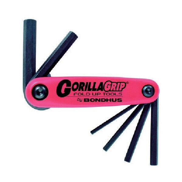 ゴリラグリップナイフ式レンチミリ6本組 HF6M 1