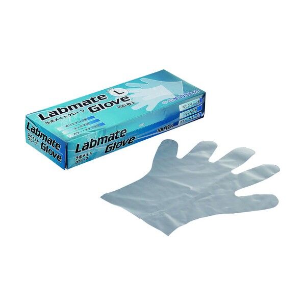 ラボメイトグローブ エンボスL 27365 1箱