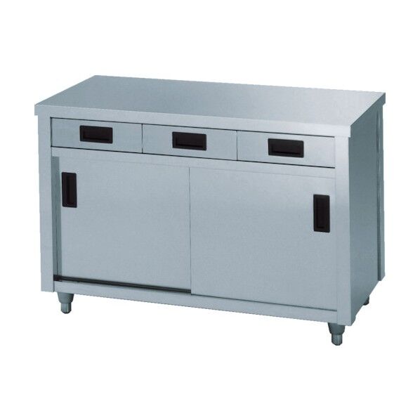 ステンレス片面引出し付保管庫