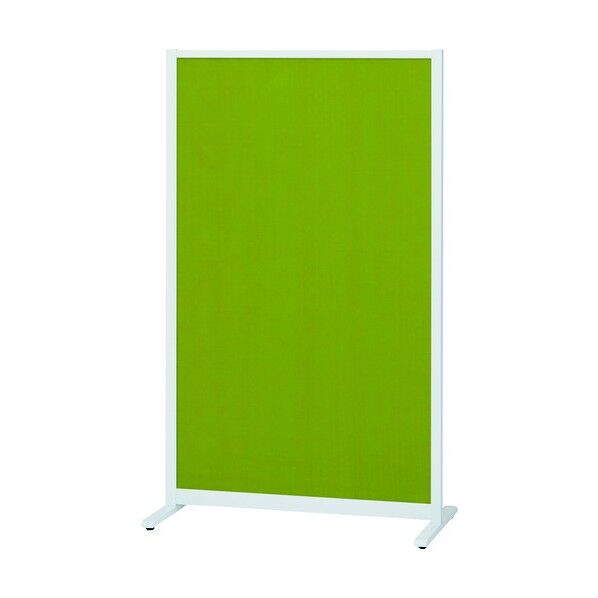 パーティションホワイトボード(片面掲示板タイプ)(428ー048) KWC-0915BSA-GR 1点