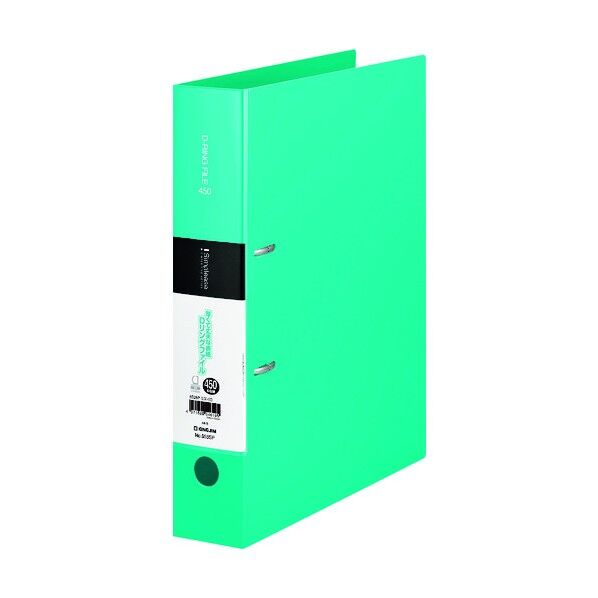 シンプリ-ズ Dリングファイル 水色 653SP-MI 1点