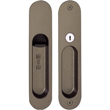 川口技研 ギケン シリンダー錠 BS38 塗装シルバー D138-5A-MS-Z ドア レバー 錠...