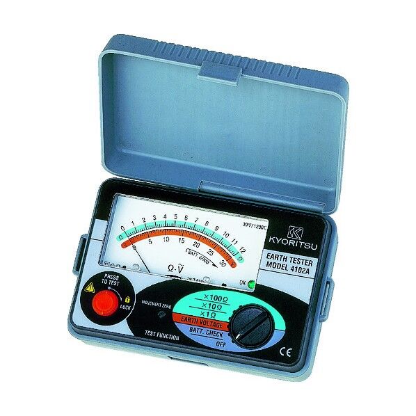 アナログ接地抵抗計(3レンジ)