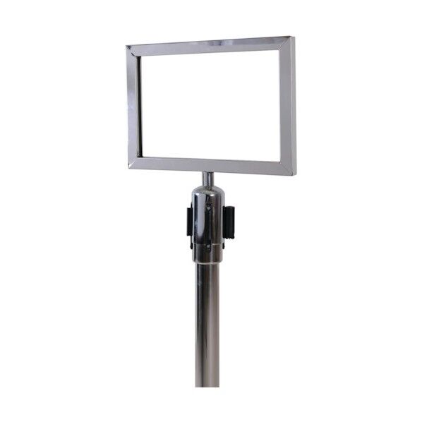 ベルトパーテーション スタンド取付用表示板