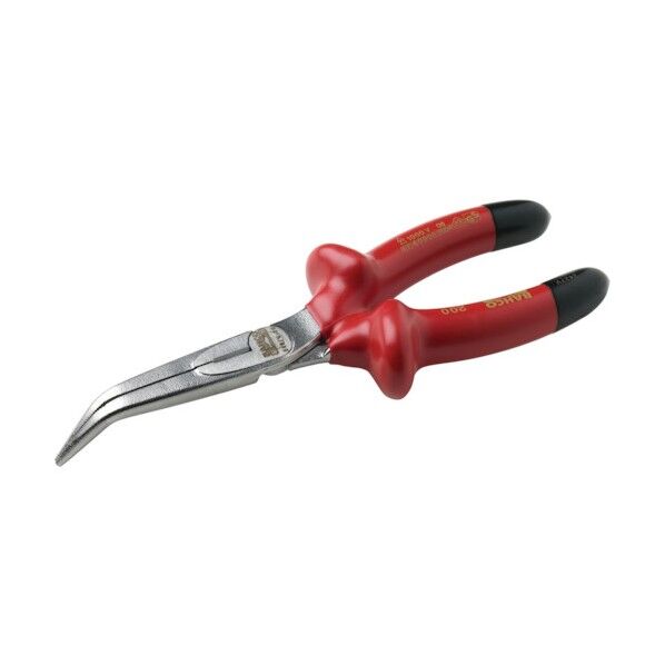 1000V絶縁ロングノースプライヤー200mm