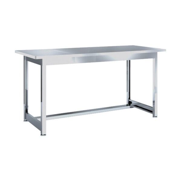 オールステンレス作業台(H型枠タイプ) 座り作業用