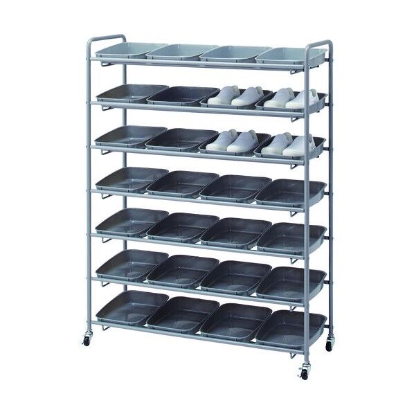 7段シューズラック28 BEA015 1点