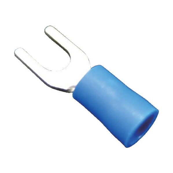 ビニル絶縁付角先開形端子(F形)