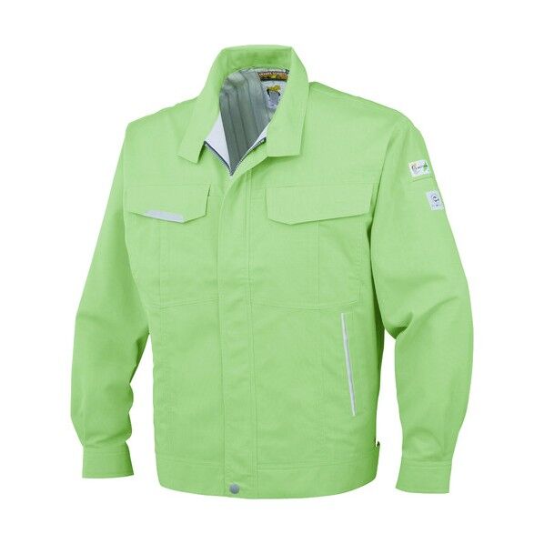 長袖ブルゾンA-821 9 グリーン S A-821-9-S 1点